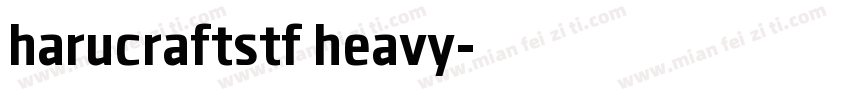 harucraftstf heavy字体转换
